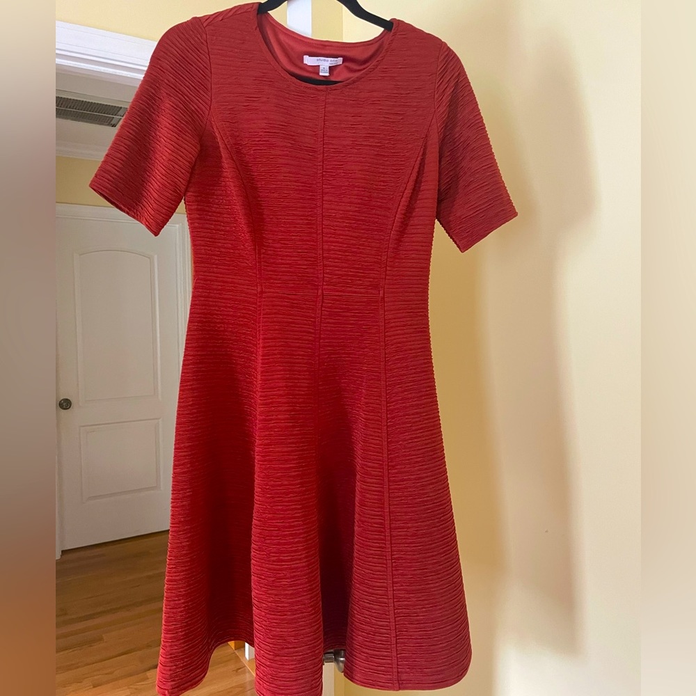 Studio One Dress, Size 4, Burnt orange